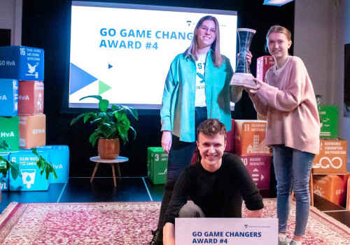 Creating tomorrow met HvA studenten tijdens de GO Game Changers Awards
